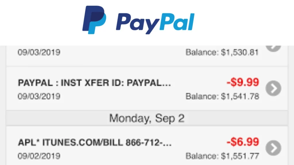 What is the Instant Xfer Charge on PayPal?