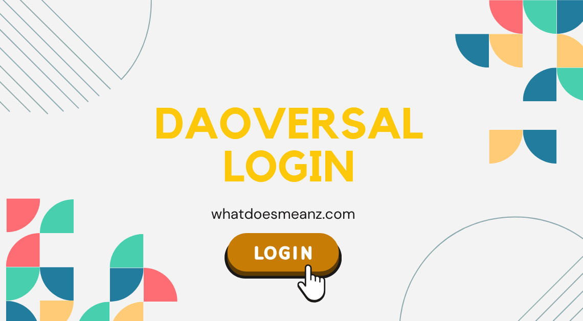 Daoversal Login: A User's Guide