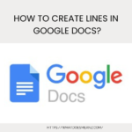 How to Create Lines in Google Docs